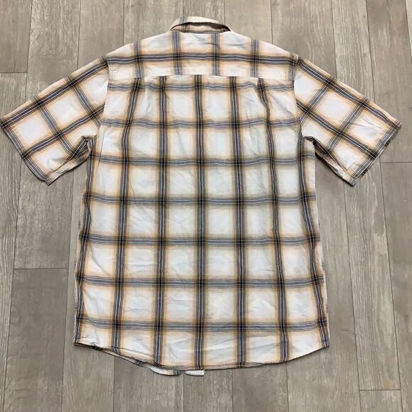 Mens Carhartt Loose Fit Plaid Button Up Shirt - Picture 2 of 5